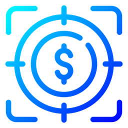 Dollar Target  Icon