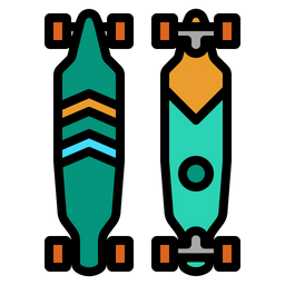 Longboard  Symbol