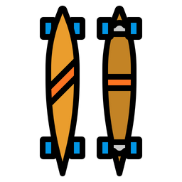 Longboard  Symbol