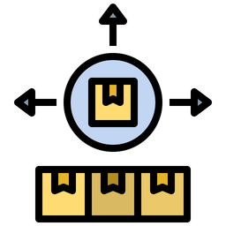 Distribution Parcel  Icon