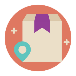 Delivery Map  Icon