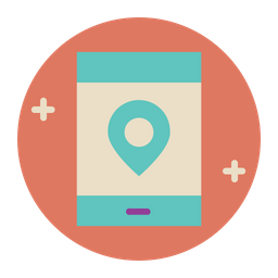 Delivery Map  Icon