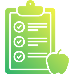 Plano de dieta  Ícone