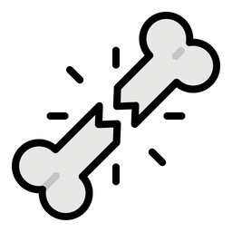 부러진 뼈  아이콘