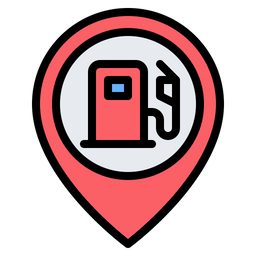 Gas Station Location  Icon