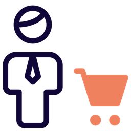 Man Cart  Icon