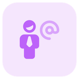 Man Address  Icon