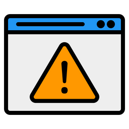 Browser Warning  Icon