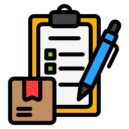 Delivery Checklist  Icon