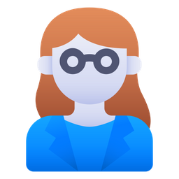 Female Scientist  Icon