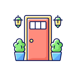 Entry doors  Icon