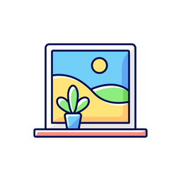 Picture windows  Icon