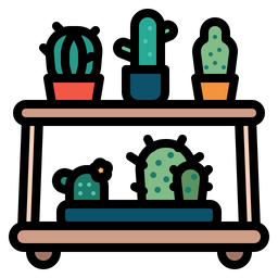 Cactus Shelf  Icon