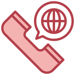 International Call  Icon