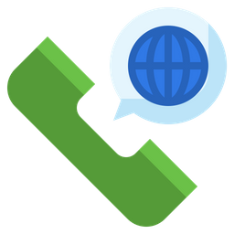 International Call  Icon