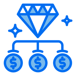 Diamond Structure  Icon