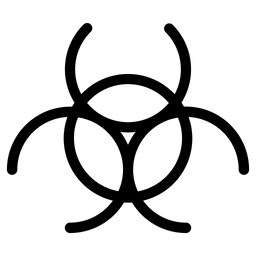 Biogefährdung  Symbol