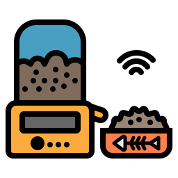 Máquina de alimentação inteligente  Ícone