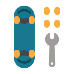 Repair Skateboard  Icon