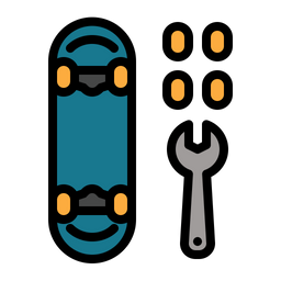 Repair Skateboard  Icon