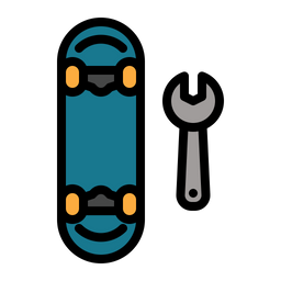 Repair Skateboard  Icon