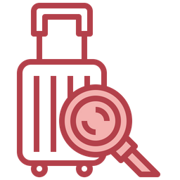 Scan Suitcase  Icon