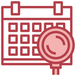 Kalender durchsuchen  Symbol