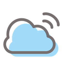 클라우드 컴퓨팅  아이콘