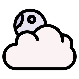 Cloudy Night  Icon