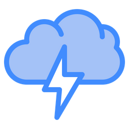 Cloud Lightning  Icon