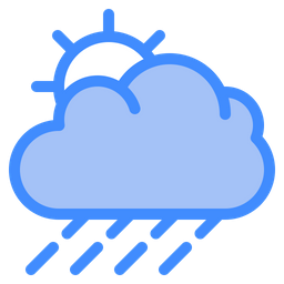 Cloudy Rain  Icon