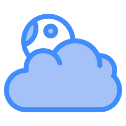 Cloudy Night  Icon