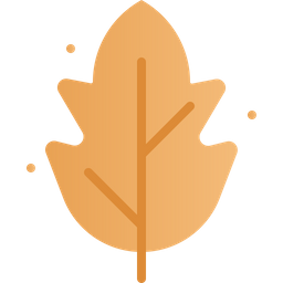 Trockenes Blatt  Symbol