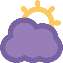 Sunny Cloud Weather Icon