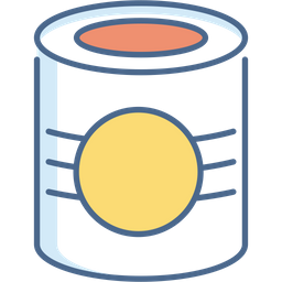 통조림 식품  아이콘