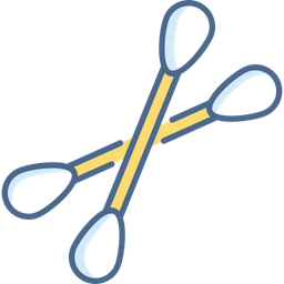 Wattestäbchen  Symbol