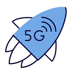 5G 인터넷  아이콘