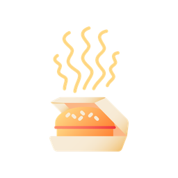 Takeout burger  Icon