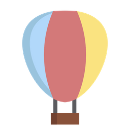 Balão de ar quente  Ícone