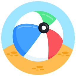 Beach Ball  Icon