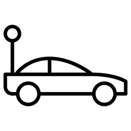 Aromatisches Auto  Symbol