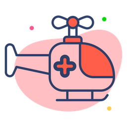 Rettungshubschrauber  Symbol