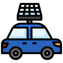 Solar Car  Icon