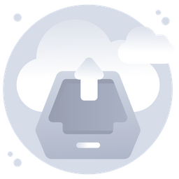 Cloud-Upload  Symbol