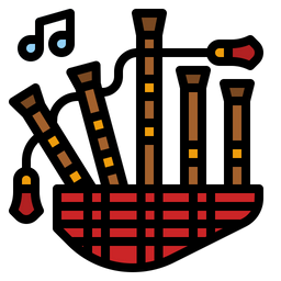 Folk Music Instrument  Icon