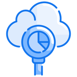 Cloud-Analyse  Symbol