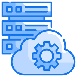 Cloud-Datenbank  Symbol