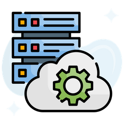 Cloud-Datenbank  Symbol