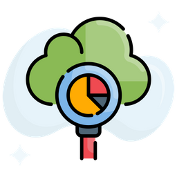 Cloud-Analyse  Symbol