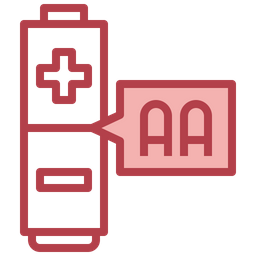 Aa Battery  Icon